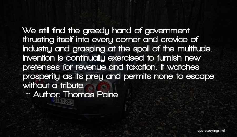 Crevice Quotes By Thomas Paine