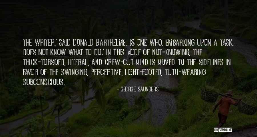 Crew Cut Quotes By George Saunders