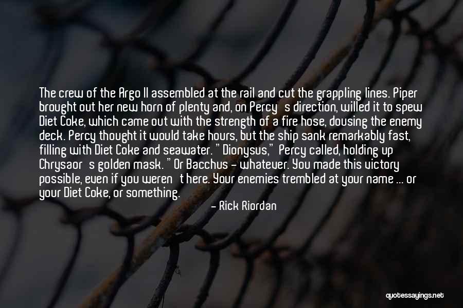 Crew Cut Quotes By Rick Riordan