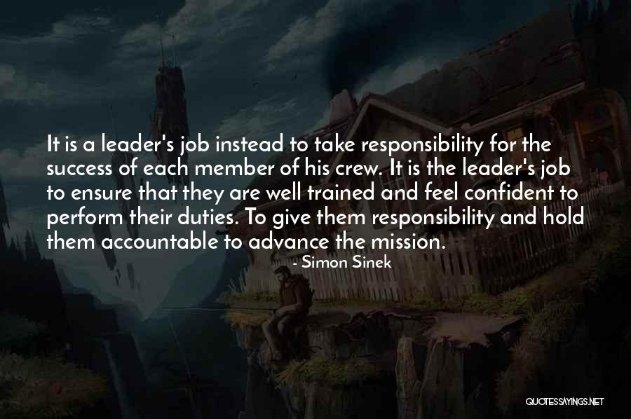 Crew Member Quotes By Simon Sinek