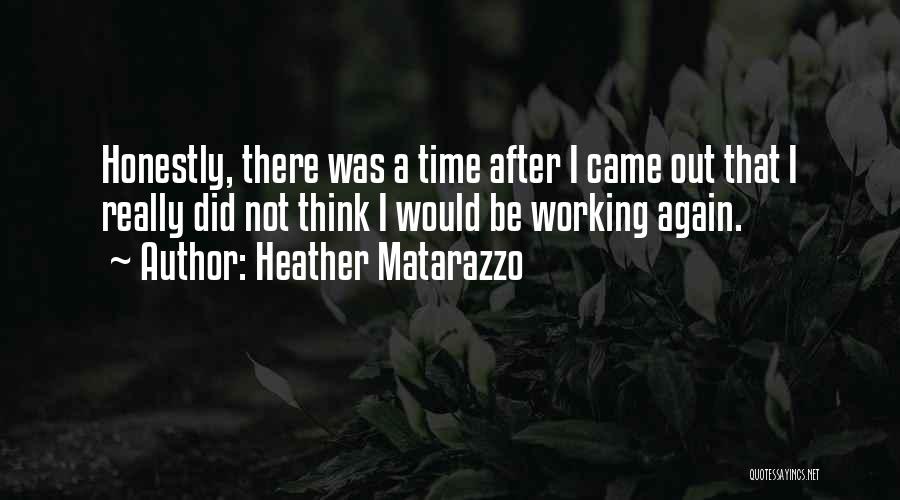 Crewing Sport Quotes By Heather Matarazzo