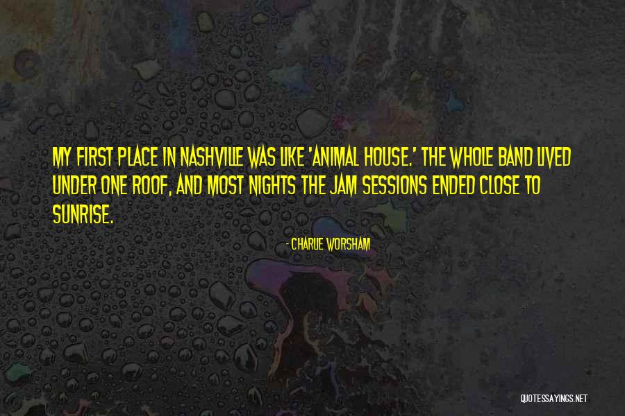Crichlow Indianapolis Quotes By Charlie Worsham Crichlow Indianapolis Quotes By Charlie Worsham