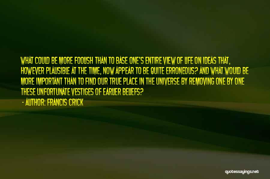 Crick Quotes By Francis Crick