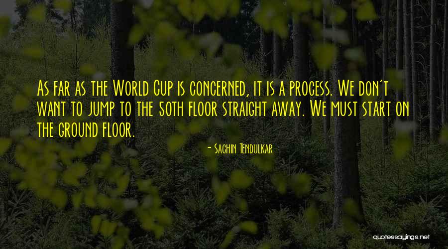 Cricket World Cup Quotes By Sachin Tendulkar