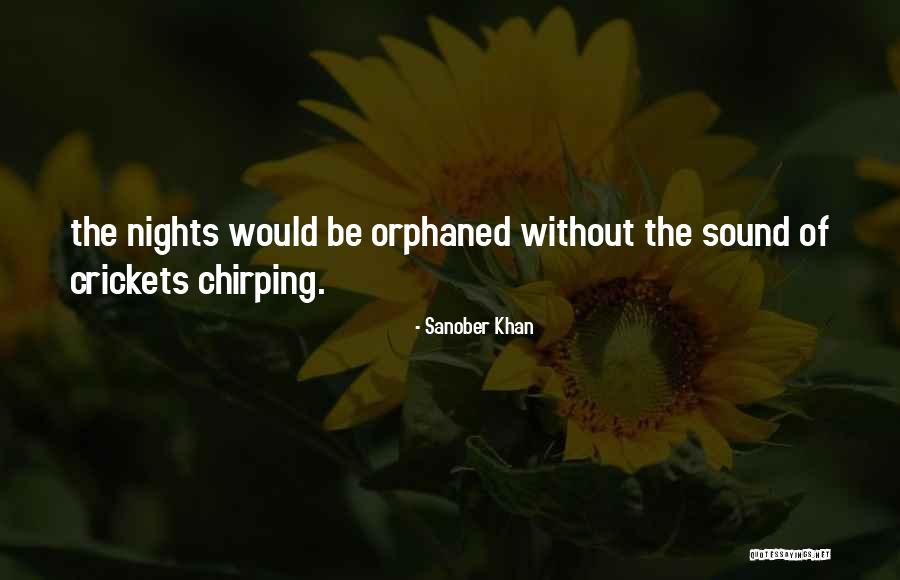 Crickets At Night Quotes By Sanober Khan Crickets At Night Quotes By Sanober Khan