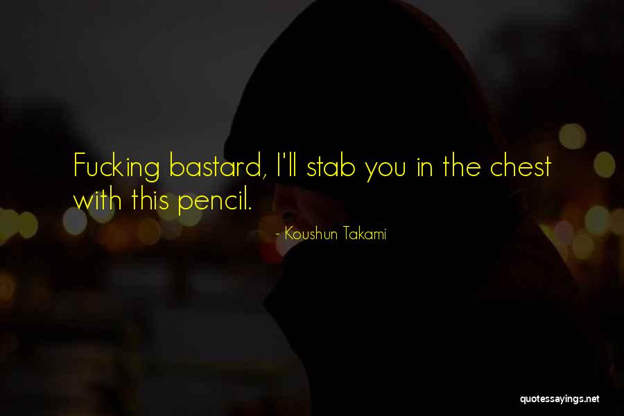 Crickster Quotes By Koushun Takami Crickster Quotes By Koushun Takami