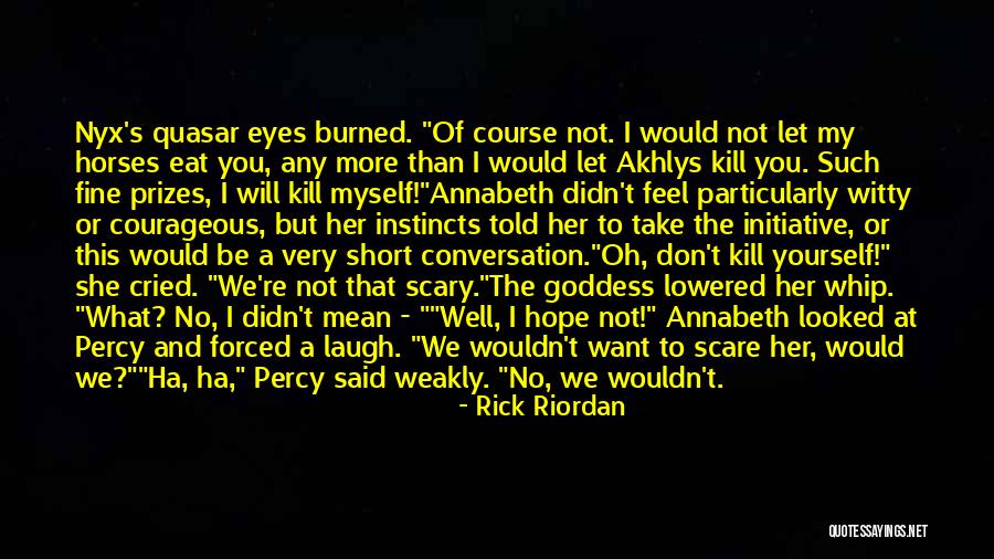Cried Eyes Quotes By Rick Riordan Cried Eyes Quotes By Rick Riordan