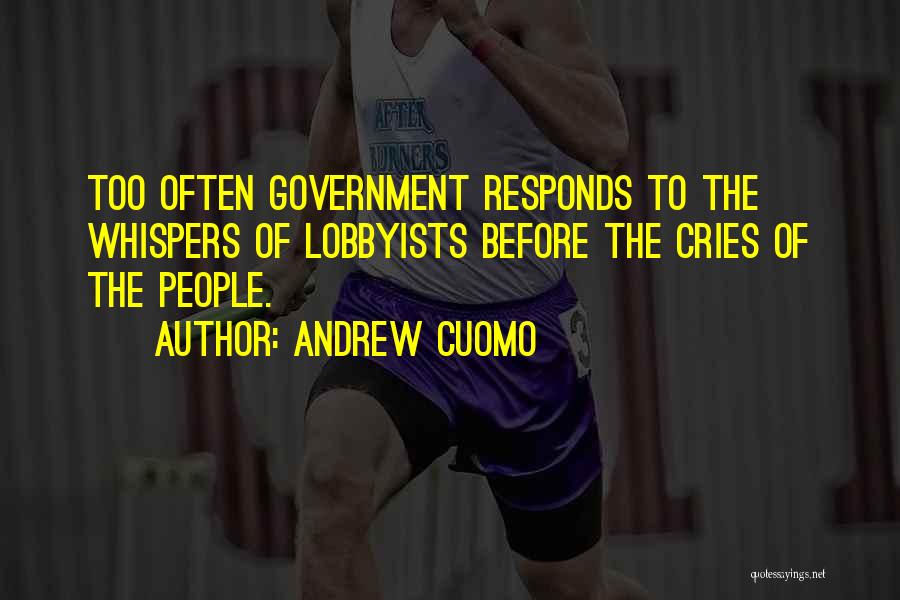 Cries And Whispers Quotes By Andrew Cuomo