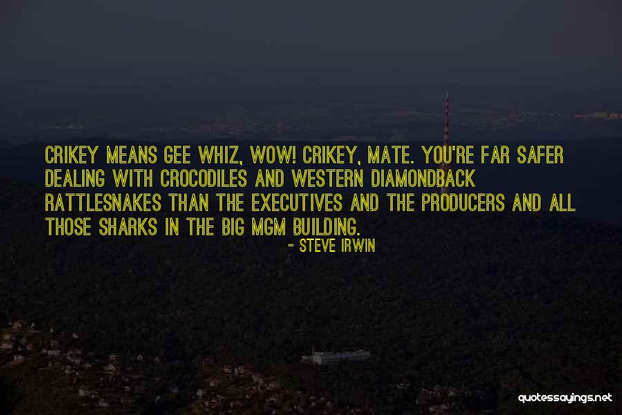 Crikey Mate Quotes By Steve Irwin