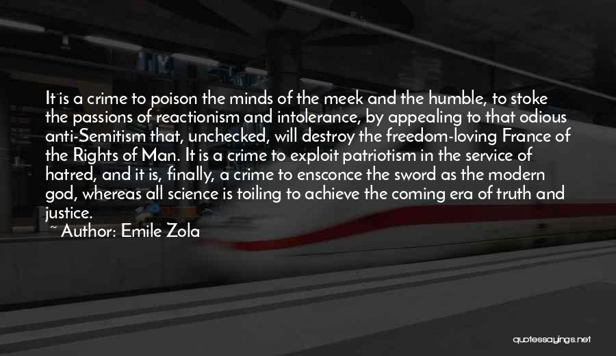 Crime And Justice Quotes By Emile Zola