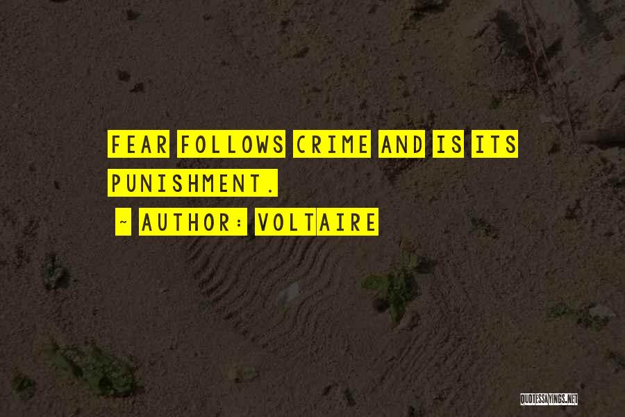 Crime And Justice Quotes By Voltaire