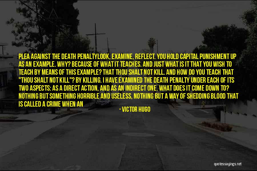 Crime And Punishment Quotes By Victor Hugo