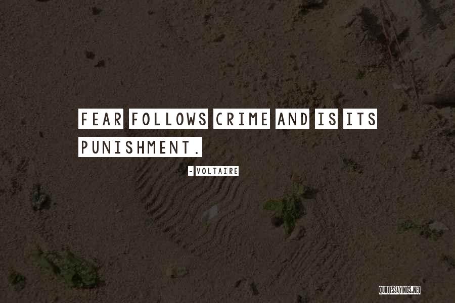 Crime And Punishment Quotes By Voltaire