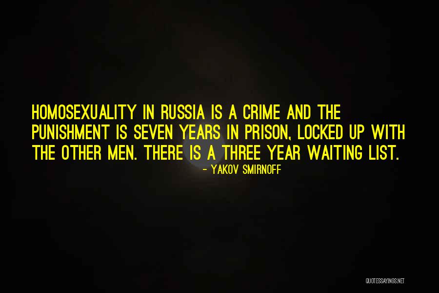 Crime And Punishment Quotes By Yakov Smirnoff