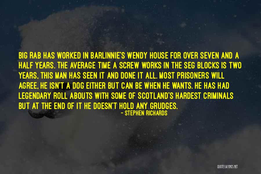 Crime Author Quotes By Stephen Richards