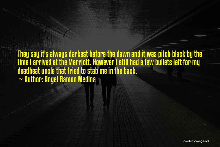 Crime Fiction Quotes By Angel Ramon Medina