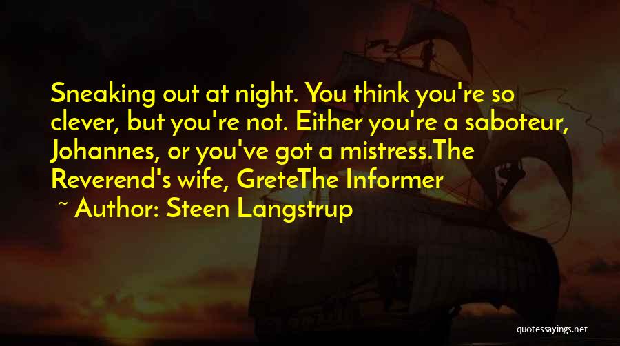 Crime Fiction Quotes By Steen Langstrup