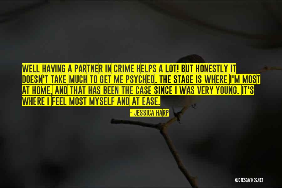 Crime Partner Quotes By Jessica Harp Crime Partner Quotes By Jessica Harp