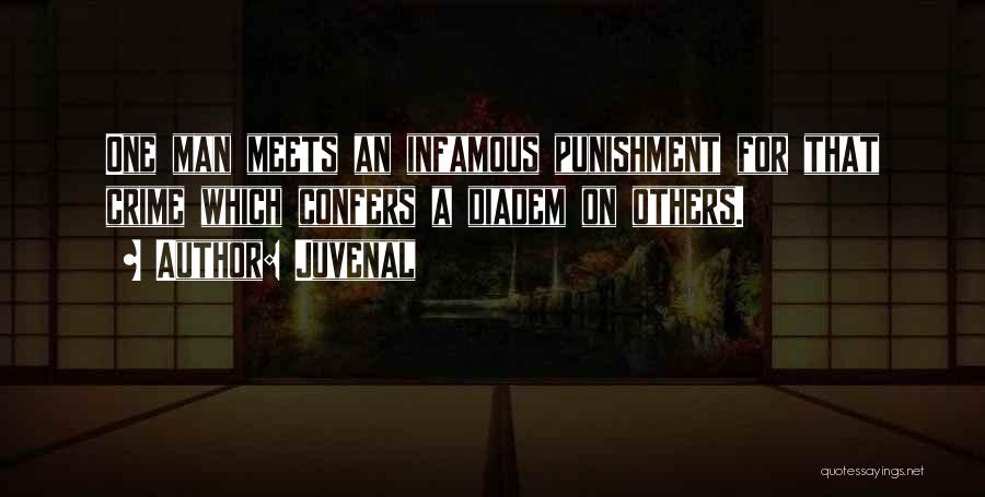 Crime Punishment Quotes By Juvenal