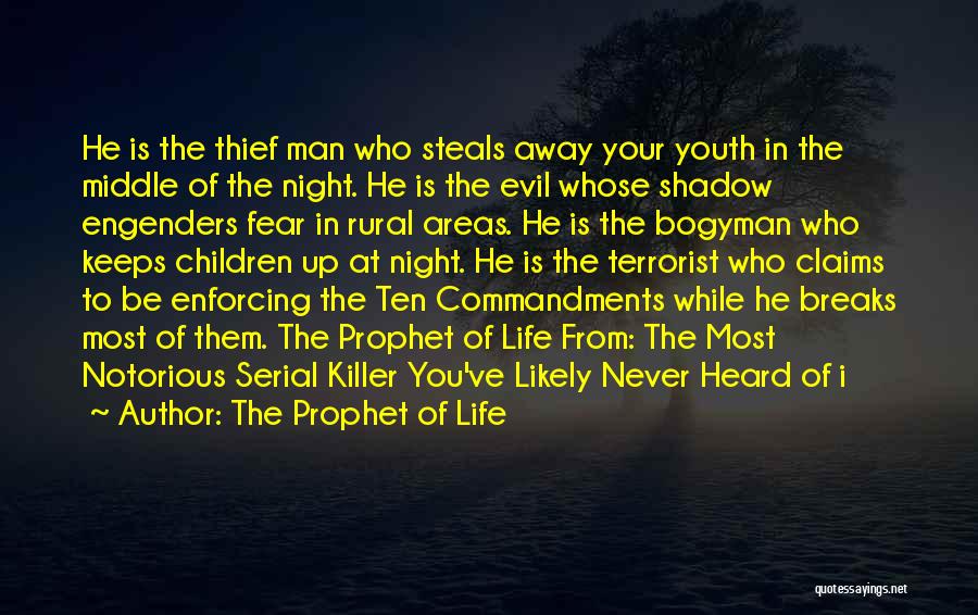 Crime Punishment Quotes By The Prophet Of Life
