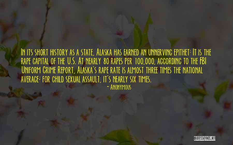 Crime Rate Quotes By Anonymous Crime Rate Quotes By Anonymous