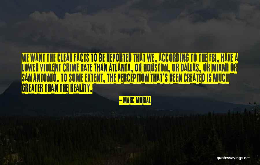 Crime Rate Quotes By Marc Morial Crime Rate Quotes By Marc Morial