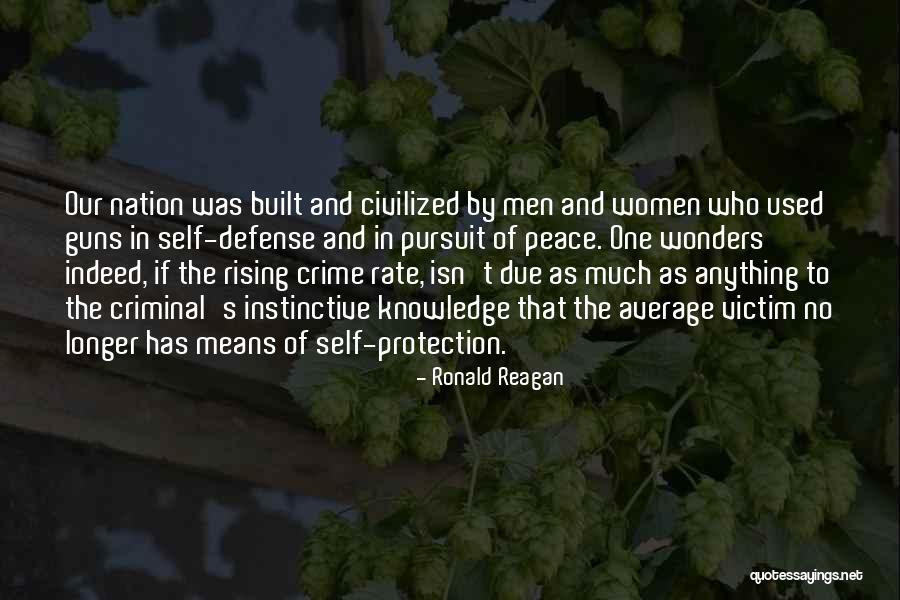 Crime Rate Quotes By Ronald Reagan Crime Rate Quotes By Ronald Reagan