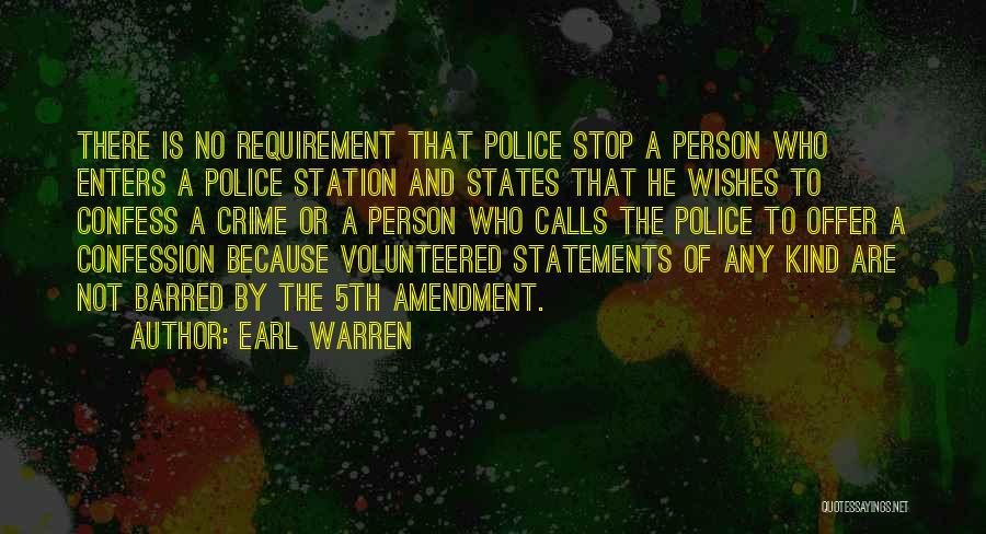 Crime Stop Quotes By Earl Warren