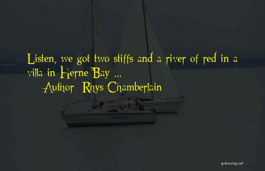 Crime Thrillers Quotes By Rhys Chamberlain