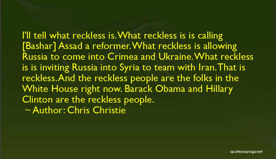 Crimea Quotes By Chris Christie