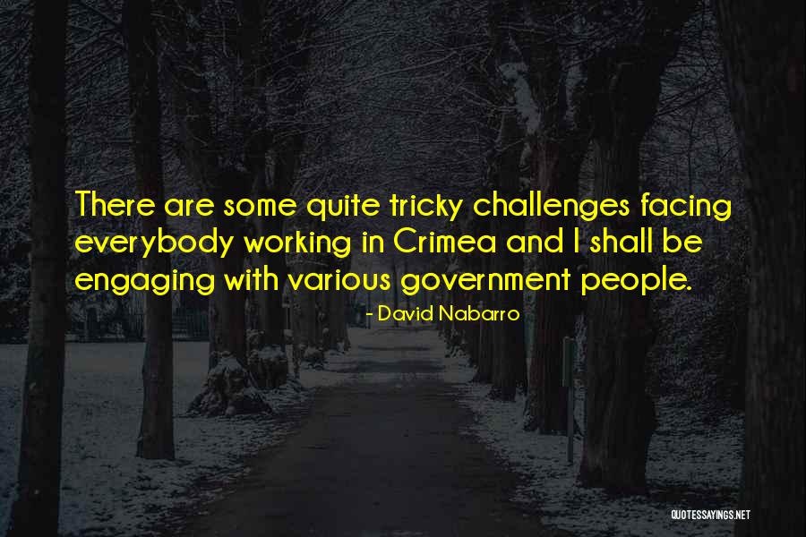 Crimea Quotes By David Nabarro Crimea Quotes By David Nabarro