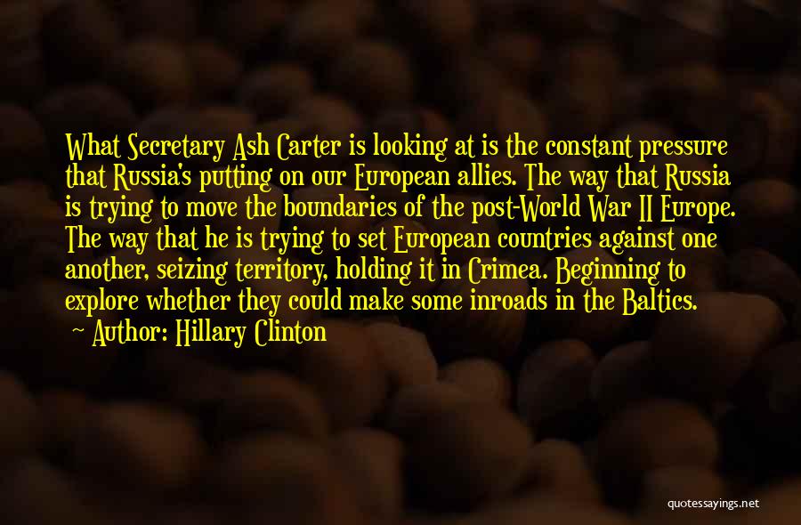 Crimea Quotes By Hillary Clinton