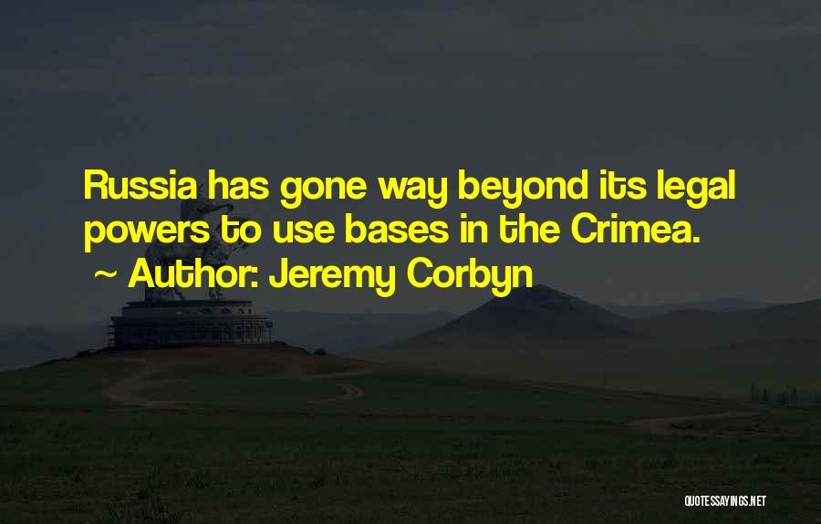 Crimea Quotes By Jeremy Corbyn