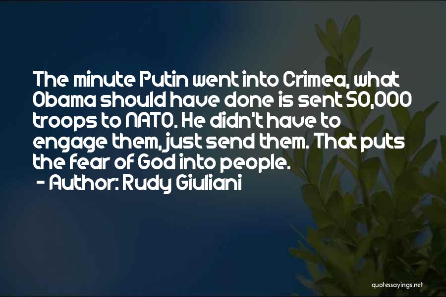 Crimea Quotes By Rudy Giuliani