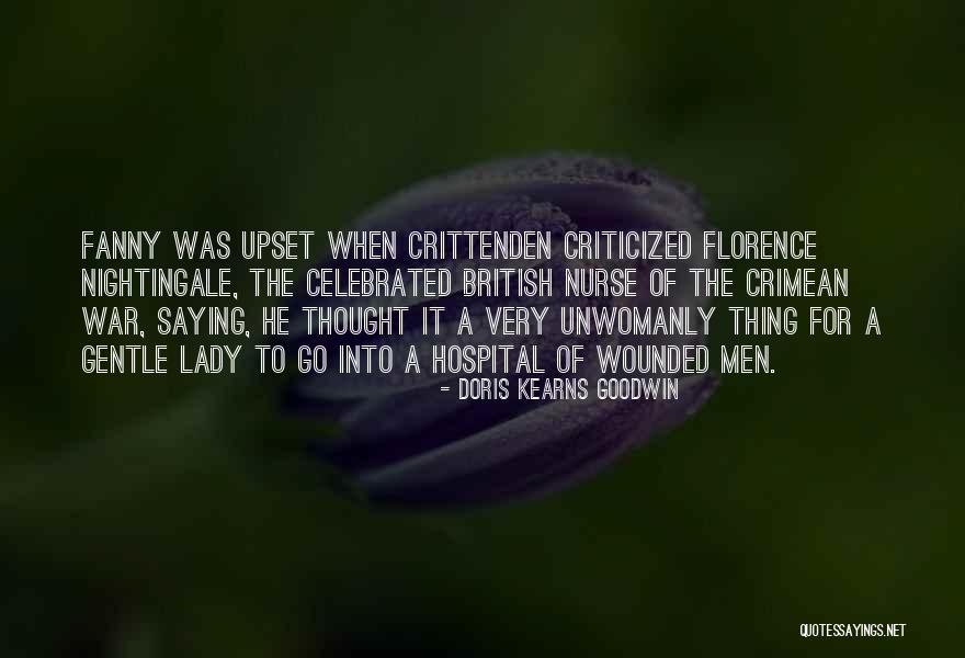 Crimean War Quotes By Doris Kearns Goodwin Crimean War Quotes By Doris Kearns Goodwin