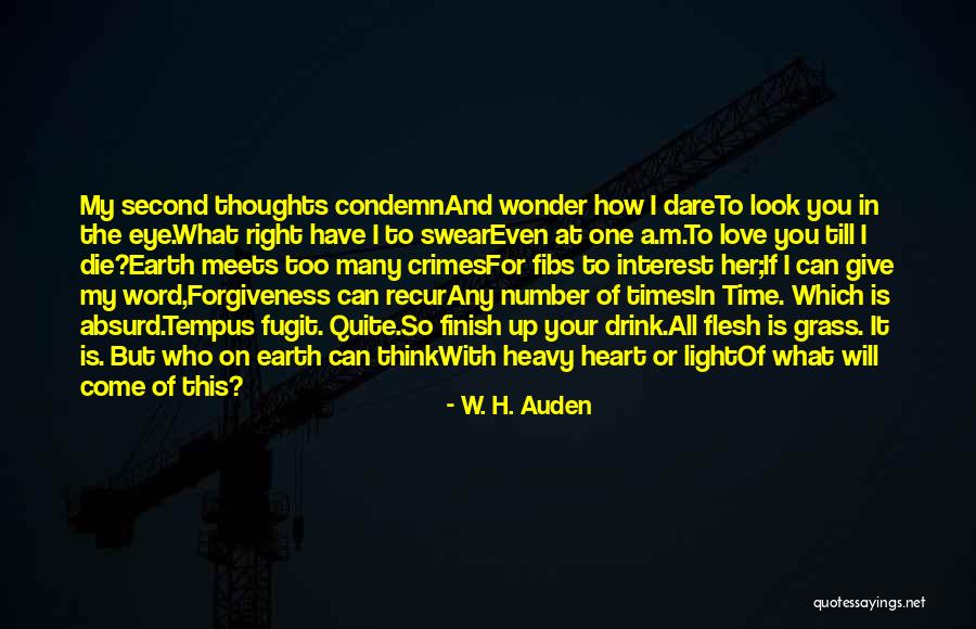 Crimes And Love Quotes By W. H. Auden Crimes And Love Quotes By W. H. Auden