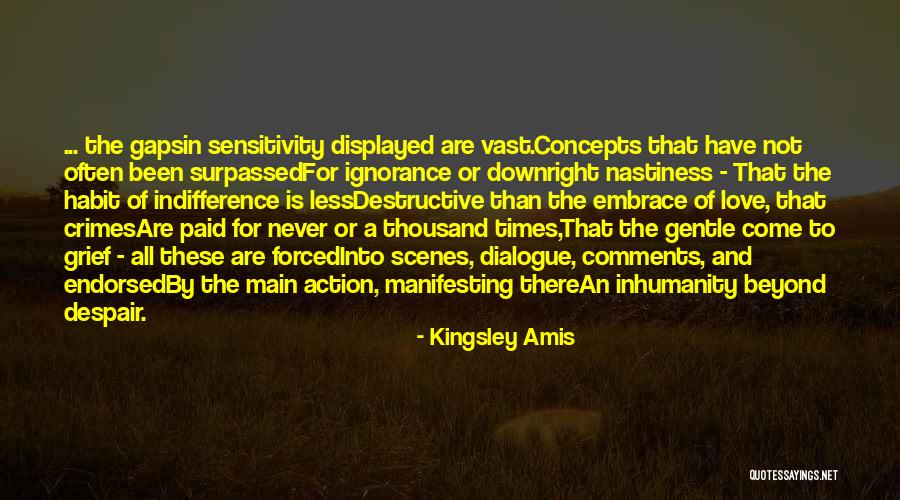 Crimes Of Love Quotes By Kingsley Amis Crimes Of Love Quotes By Kingsley Amis