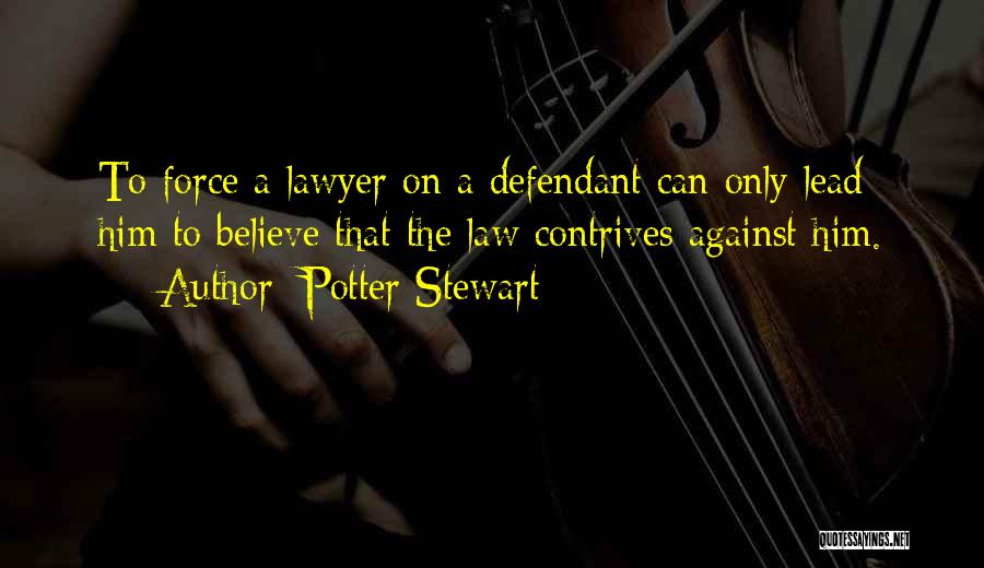 Crimethinc Cds Quotes By Potter Stewart