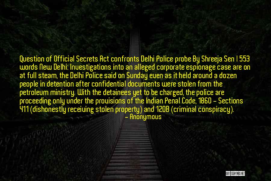 Criminal Act Quotes By Anonymous Criminal Act Quotes By Anonymous