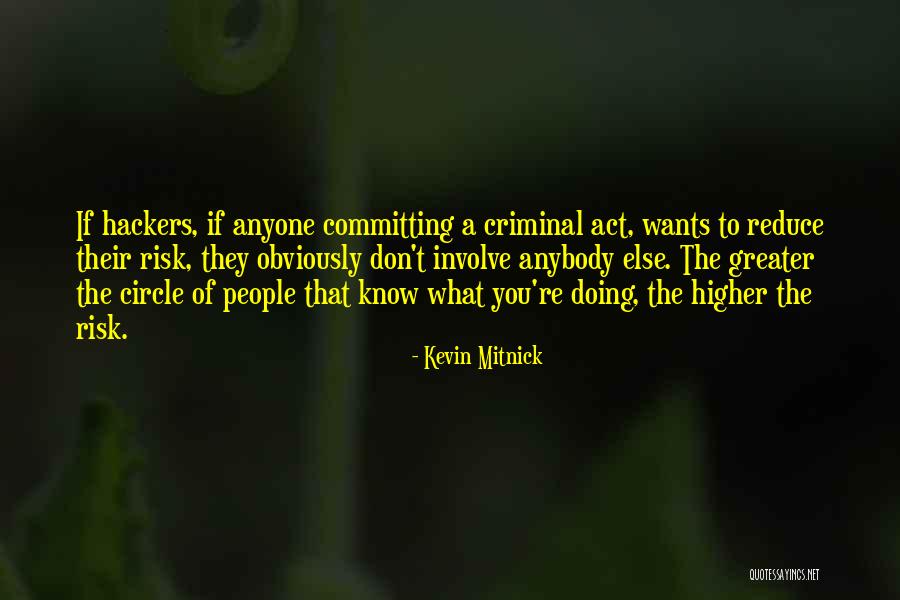 Criminal Act Quotes By Kevin Mitnick Criminal Act Quotes By Kevin Mitnick