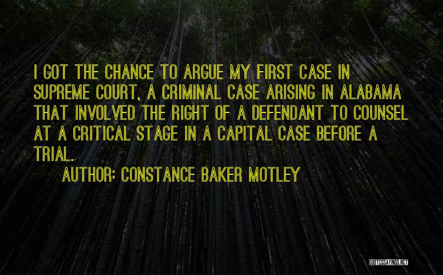 Criminal Case Quotes By Constance Baker Motley