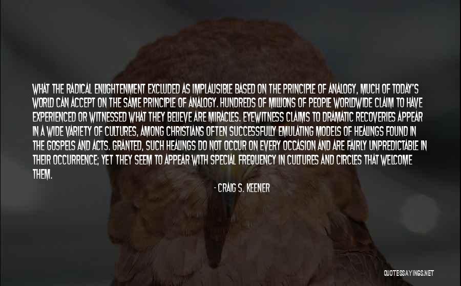 Criminal Minds Gatekeeper Quotes By Craig S. Keener