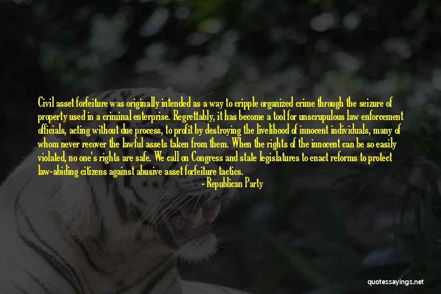 Criminal Tactics Quotes By Republican Party Criminal Tactics Quotes By Republican Party