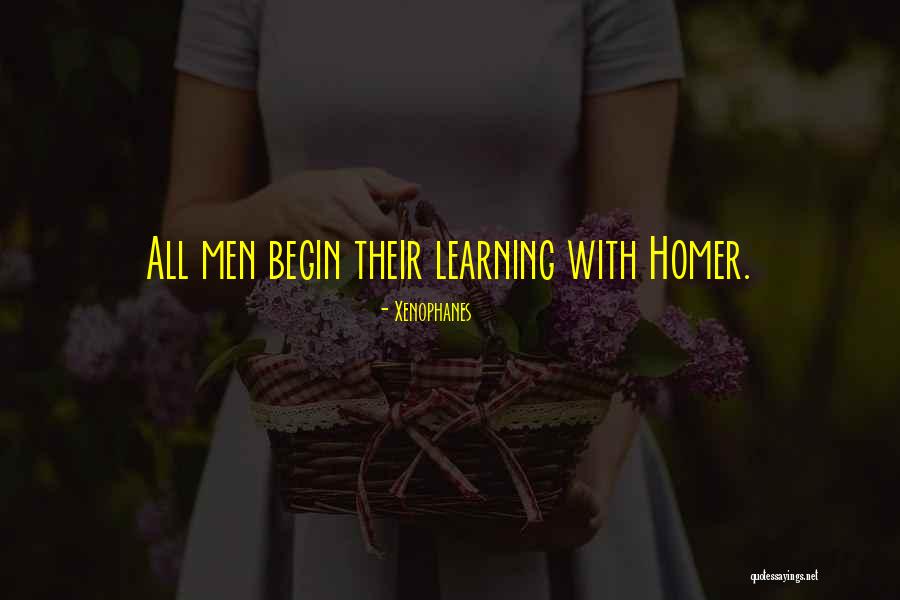 Criminal Tactics Quotes By Xenophanes