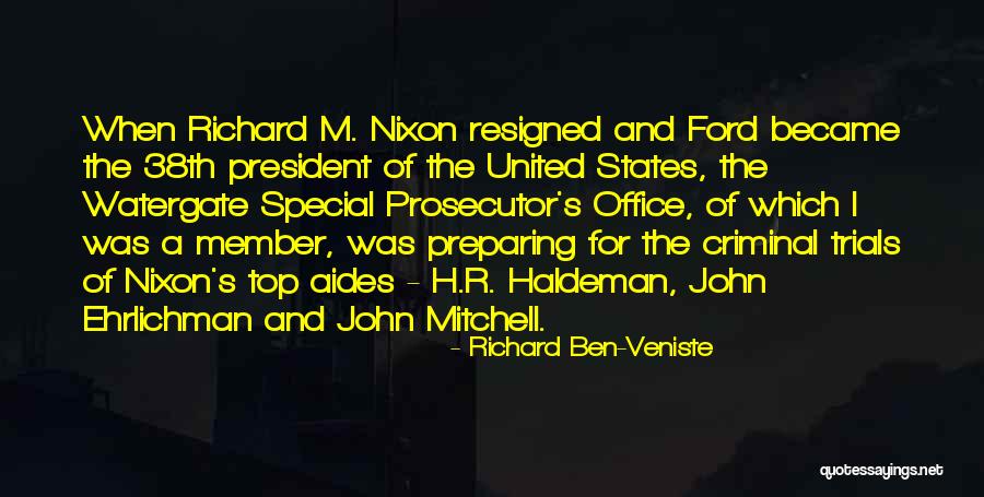 Criminal Trials Quotes By Richard Ben-Veniste Criminal Trials Quotes By Richard Ben-Veniste