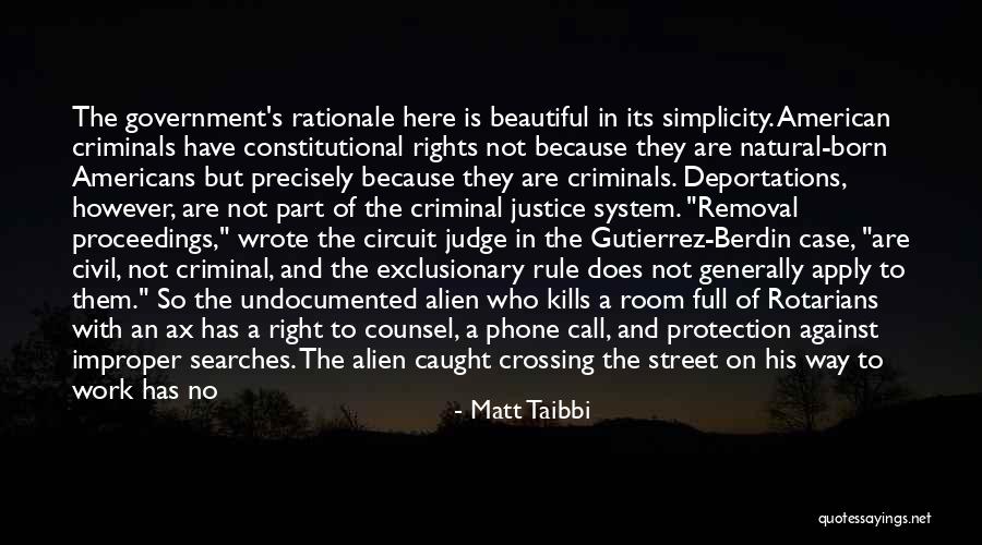 Criminals Justice Quotes By Matt Taibbi