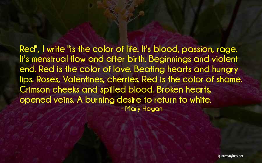 Crimson Red Quotes By Mary Hogan Crimson Red Quotes By Mary Hogan