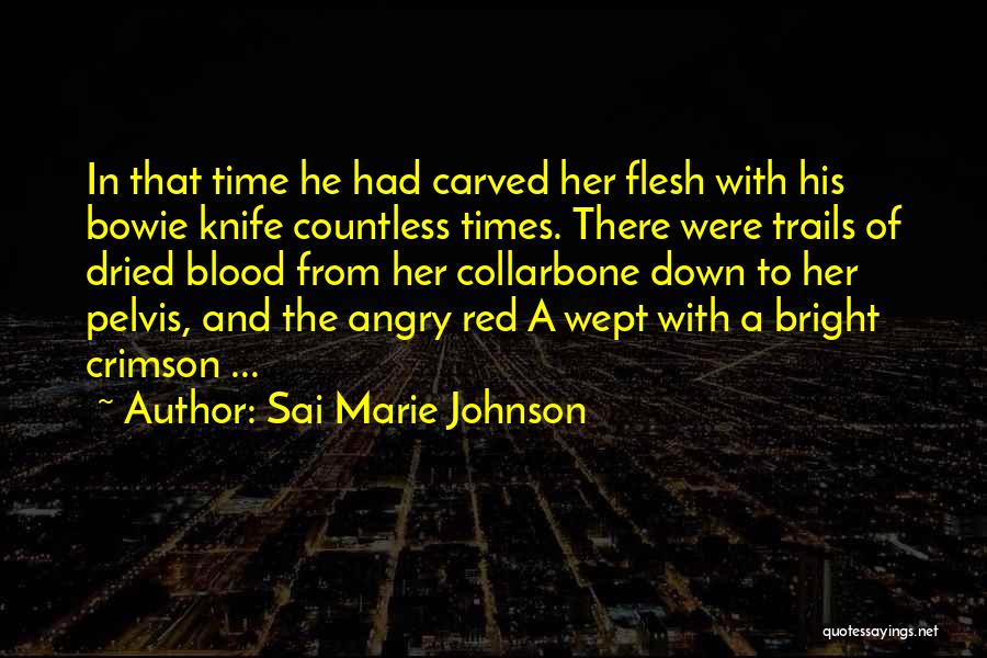 Crimson Red Quotes By Sai Marie Johnson