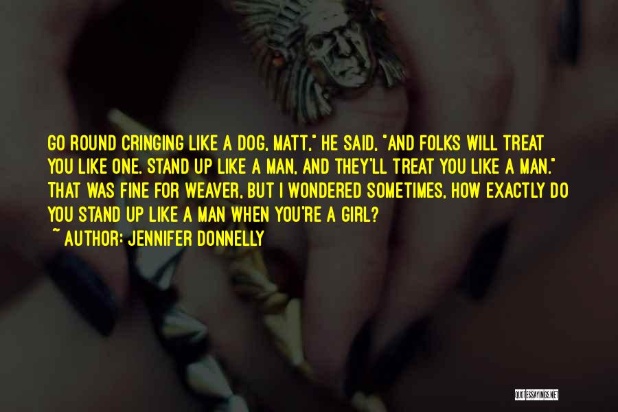Cringing Quotes By Jennifer Donnelly