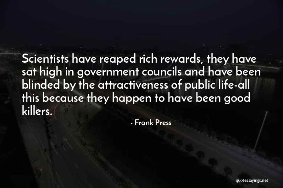 Crioness Quotes By Frank Press Crioness Quotes By Frank Press